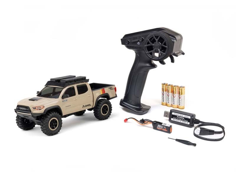 SCX30 Toyota Tacoma - Brown w/Battery & Charger 1:30 Scale RC - Axial AXI-3289T2