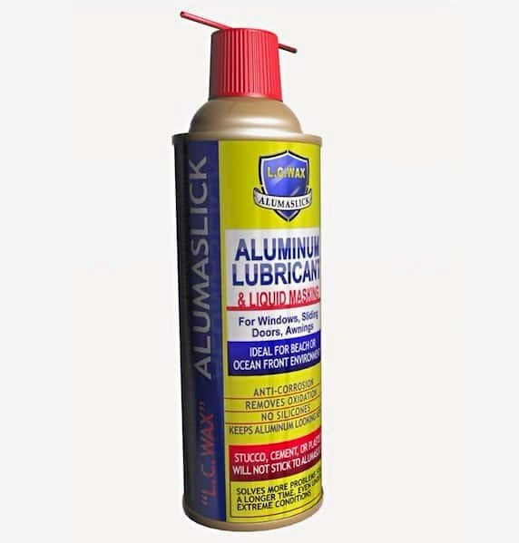 L.C.Wax Alumaslick Aluminum Lubricant & Liquid Masking Spray Can