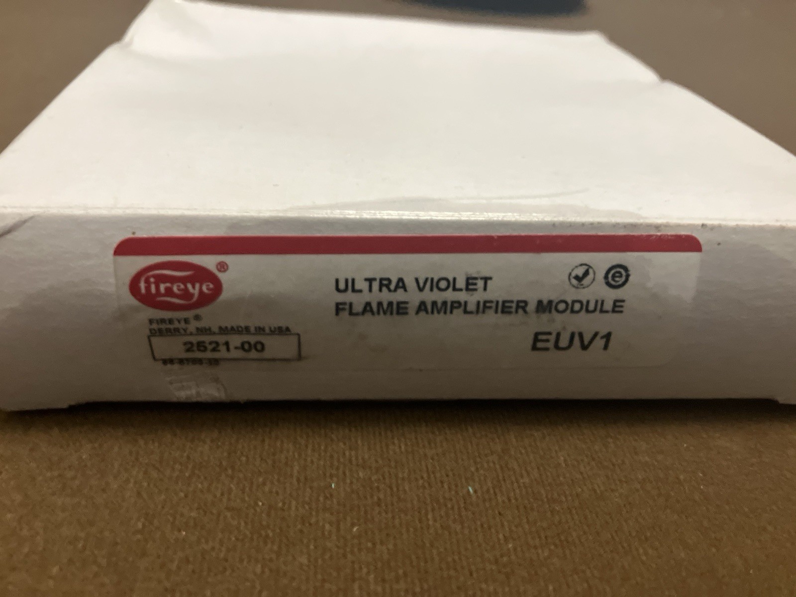 Fireye Ultra Violet Flame Amplifier Module EUV1 2521-00