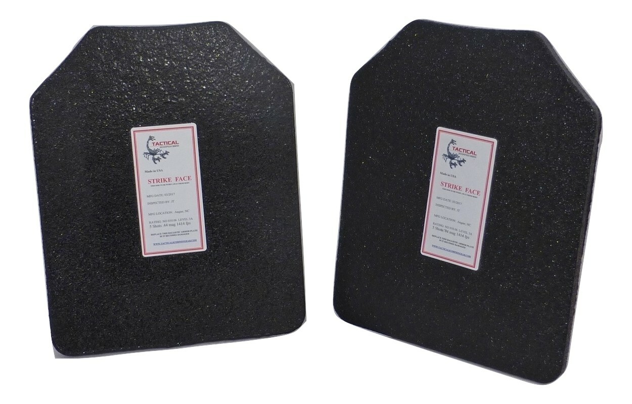 Tactical Scorpion Level IIIA Body Armor Pair Hard 8