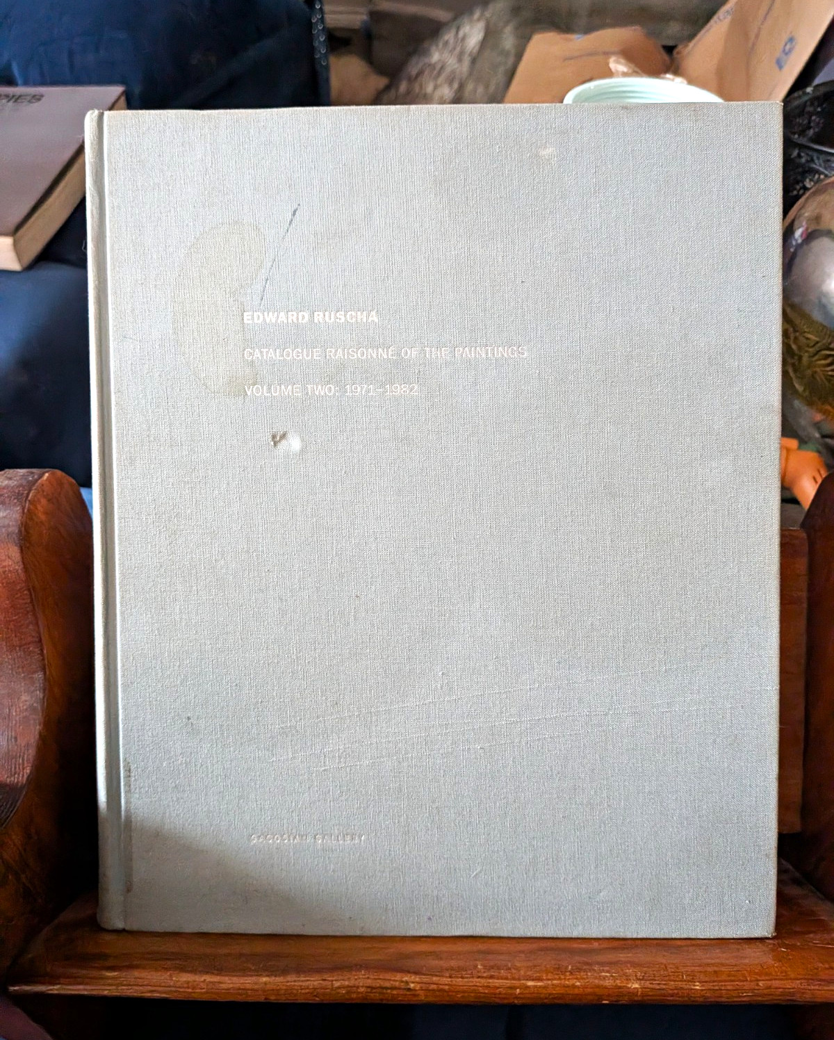 Edward Ruscha Catalogue Raisonné of the Paintings Vol 2 1971-1982 HC Illus