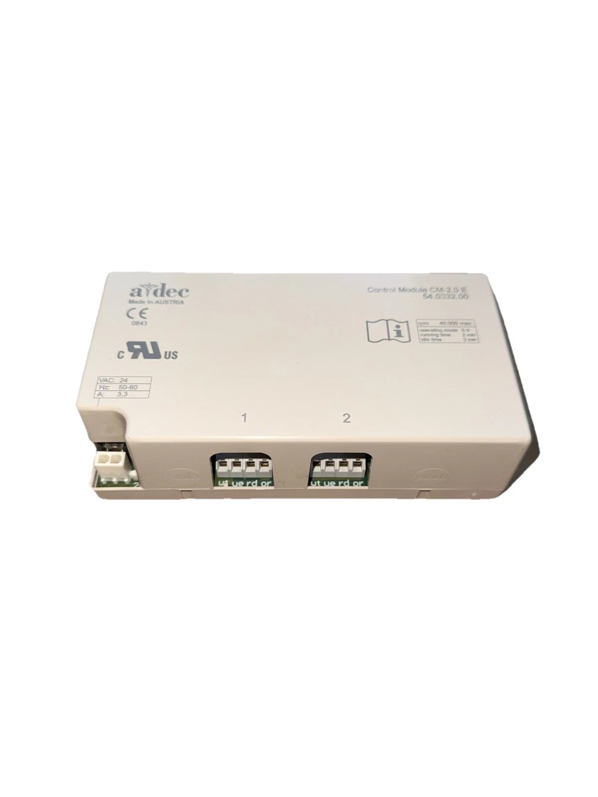 Adec W&H CM-2.0 E Handpiece Control Module 54.0332.00 - Excellent
