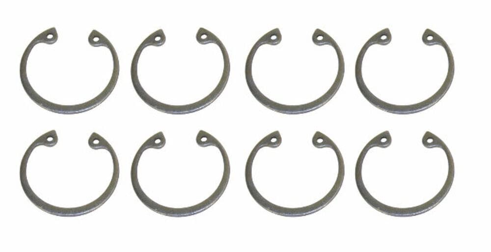 EMPI Tru-Arc Wrist Pin Keepers Set Of 8 For 22mm Pins Mahle NPR AA Pistons EMPI Tru-Arc Wrist Pin Keepers Set Of 8 For 22mm Pins Mahle NPR AA Pistons