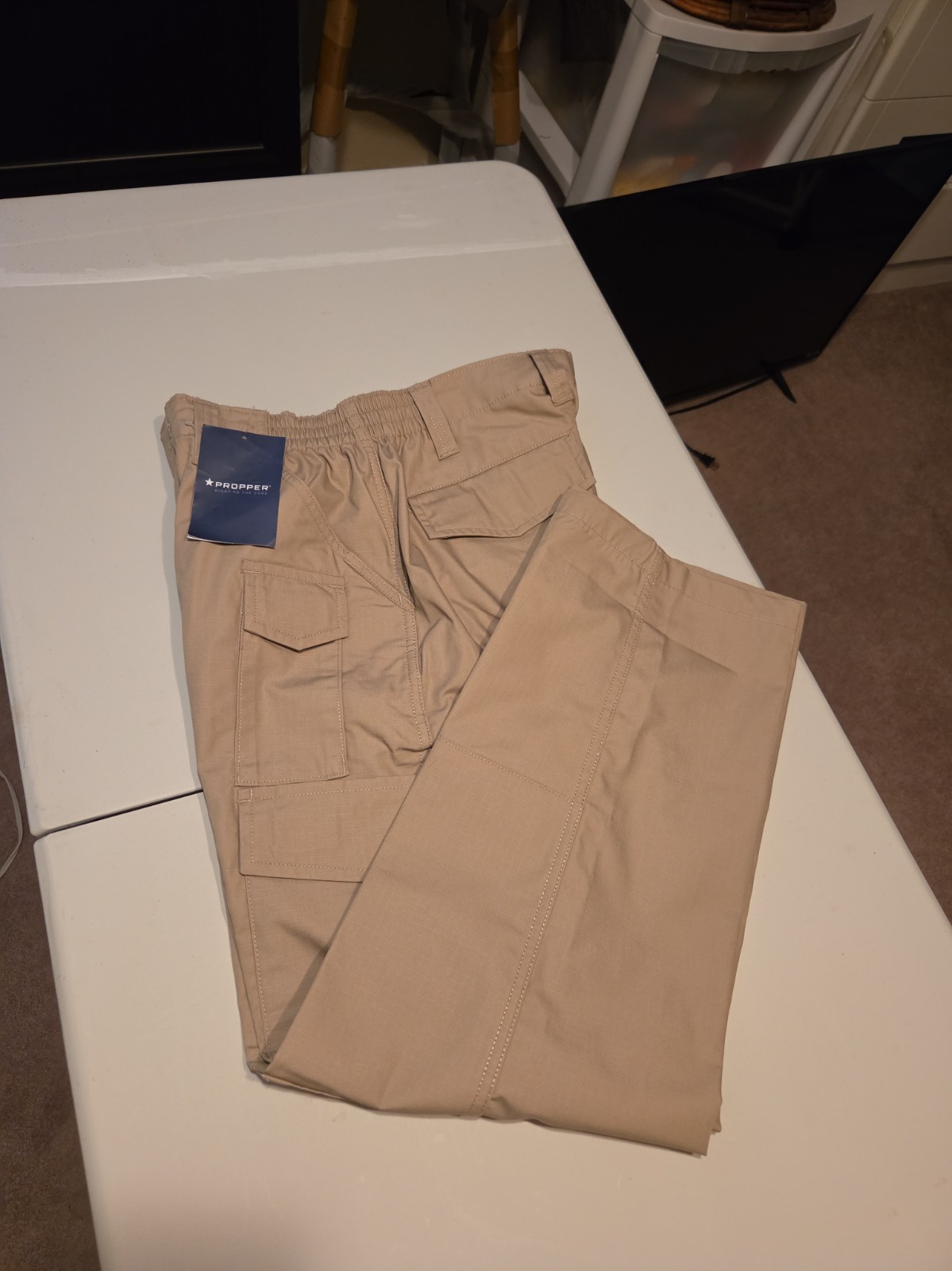 Propper Men\'s Tactical Uniform Pants Khaki 34x30 Propper Men\'s Tactical Uniform Pants Khaki 34x30