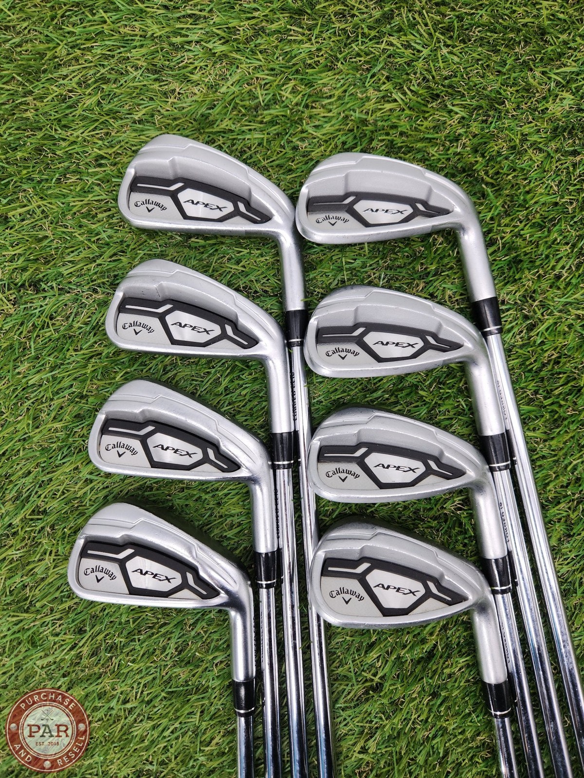 2016 CALLAWAY APEX CF16 IRON SET 4-GW REG PROJECTX LZ 115G 5.5 VERYGOOD