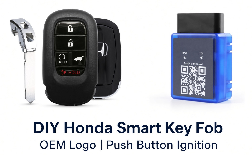 DIY Kit OEM Honda CR-V HR-V Pilot 2023-2025 Smart Key KR5TP-4 + Tool DIY Kit OEM Honda CR-V HR-V Pilot 2023-2025 Smart Key KR5TP-4 + Tool