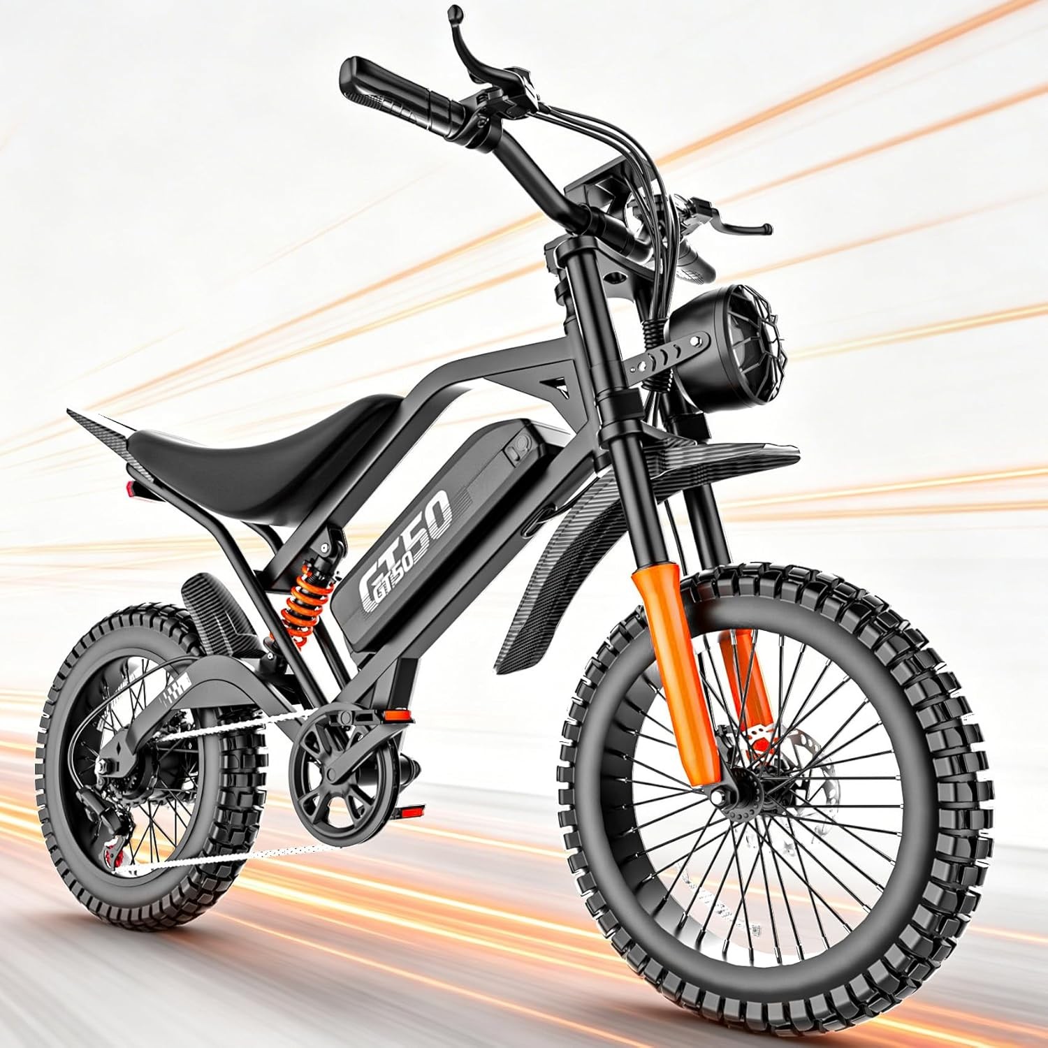 3000W Electric Dirt Bike 48V/30AH 35MPH Hydraulic Brakes Off-Road E Motorcycle