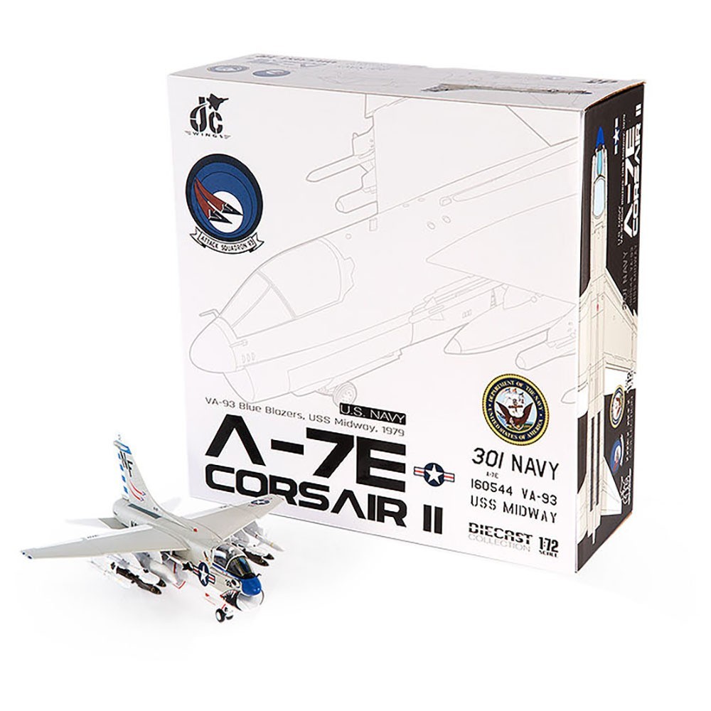 JC Wings 1/72 A-7E Corsair II US Navy VA-93 Blue Blazers 1979 JCW-72-A7-006 JC Wings 1/72 A-7E Corsair II US Navy VA-93 Blue Blazers 1979 JCW-72-A7-006