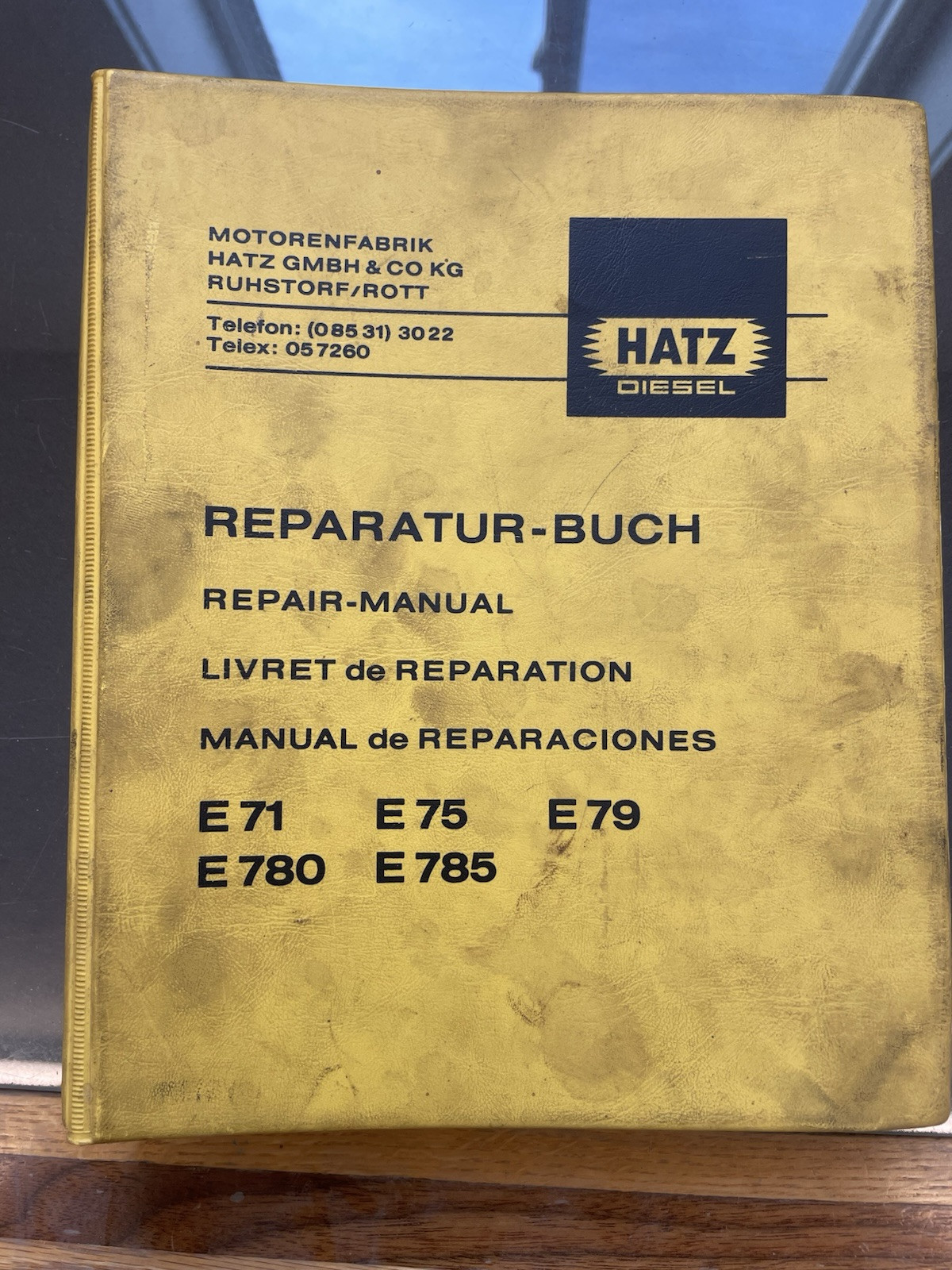 Hatz ES71 E71 ES75 E75 ES79 E79 ES780 E780 Diesel Engine Service Repair Manual