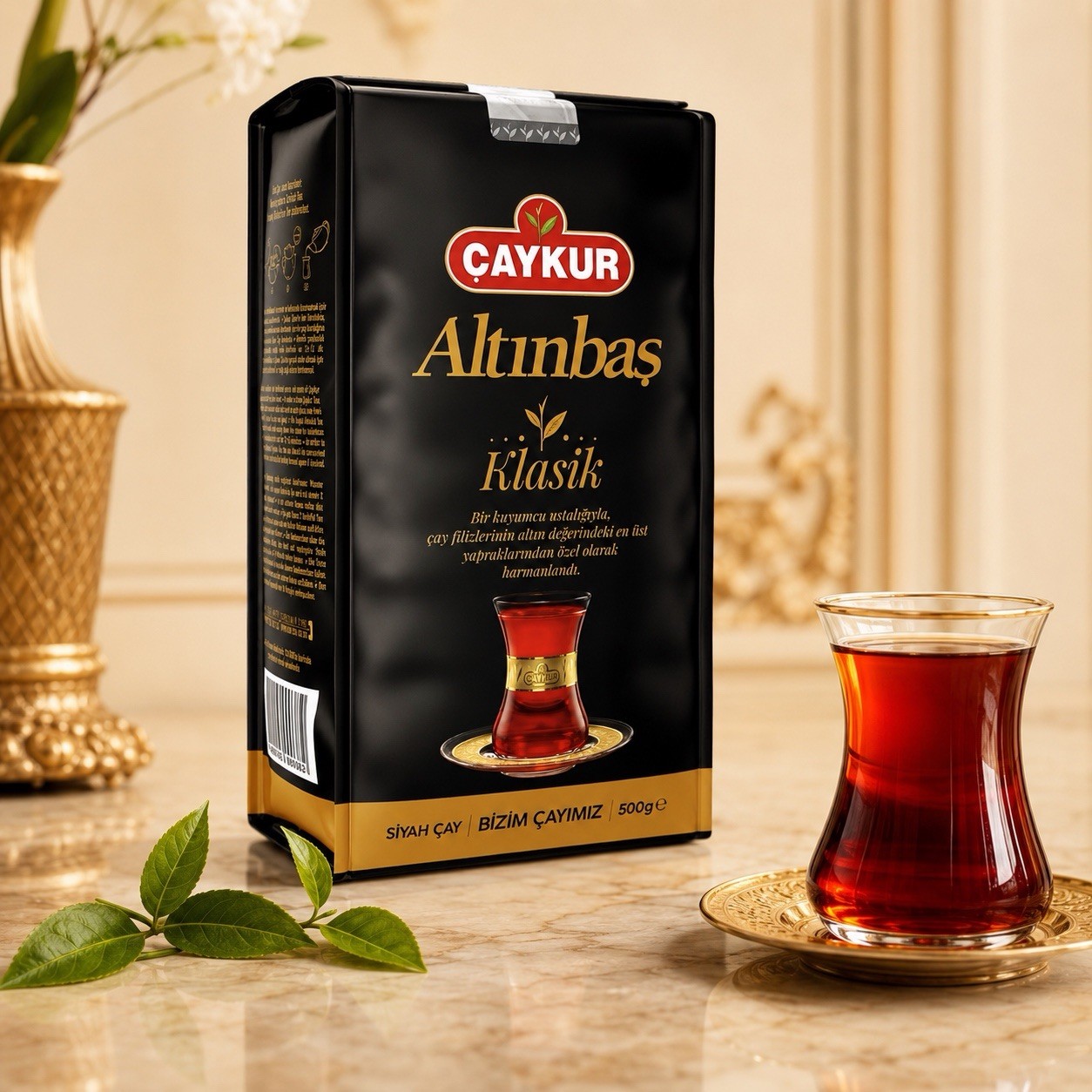 Caykur Altinbas Klasik Turkish Black Tea Loose Leaf 500g 17.6 oz