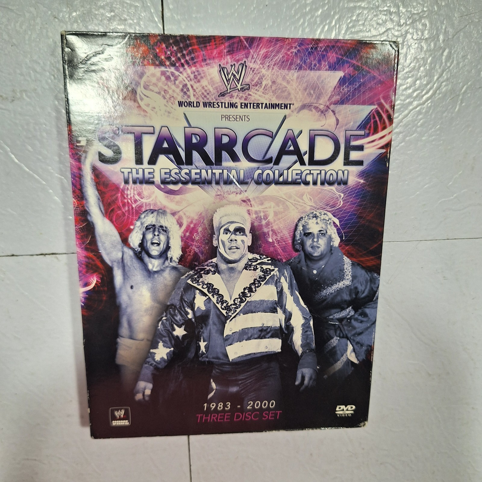 WCW STARRCADE: THE ESSENTIAL COLLECTION WWE 3-Disc Wrestling DVD Set Collection