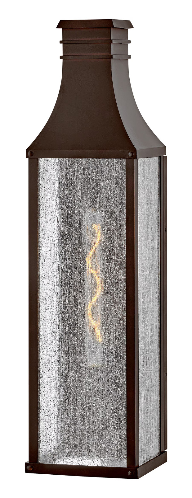 Blackened Copper LED Wall Mount from the Beacon Hill Collection