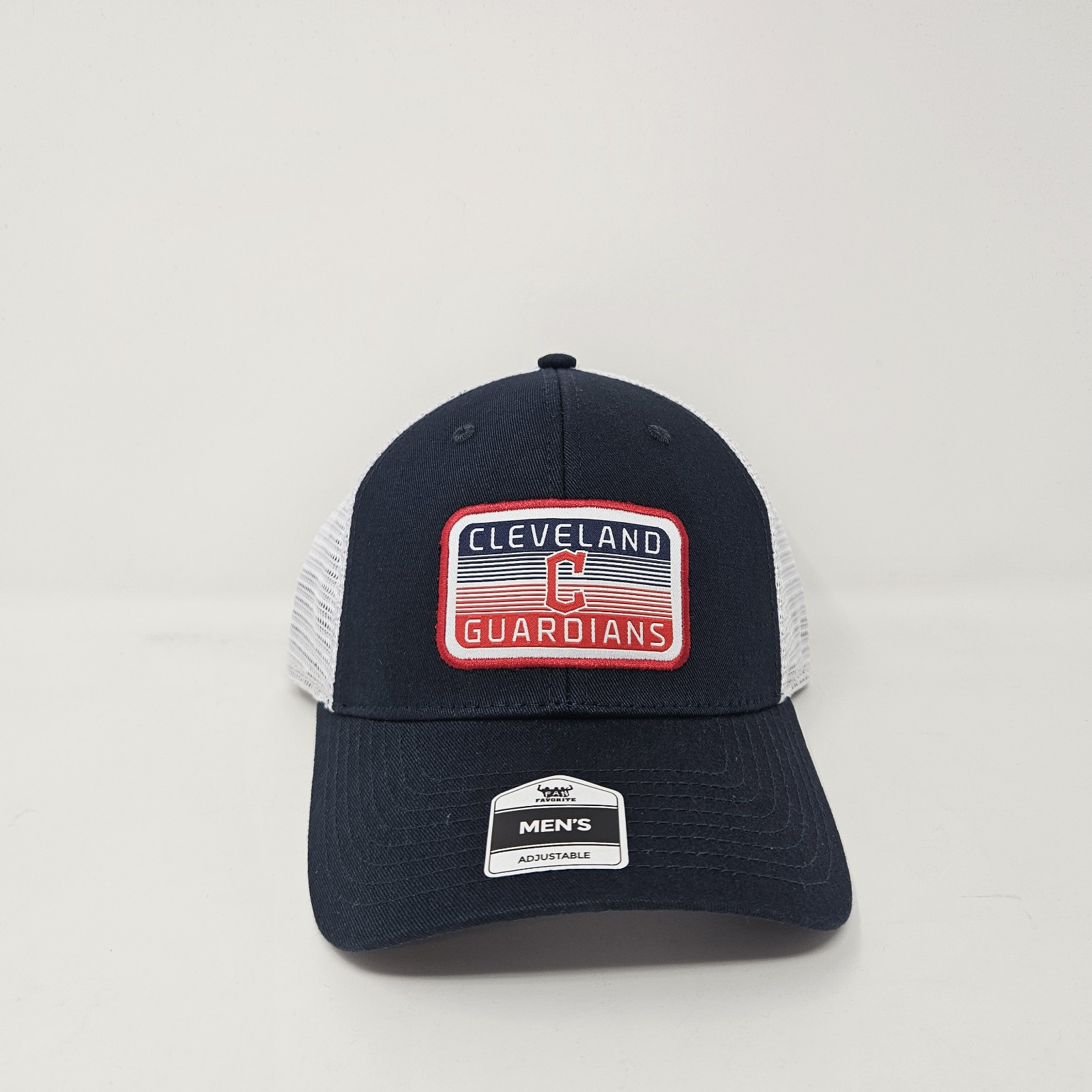Fan Favorite Cleveland Guardians \'Blue\' Adjustable Mesh Back Hat / OSFA