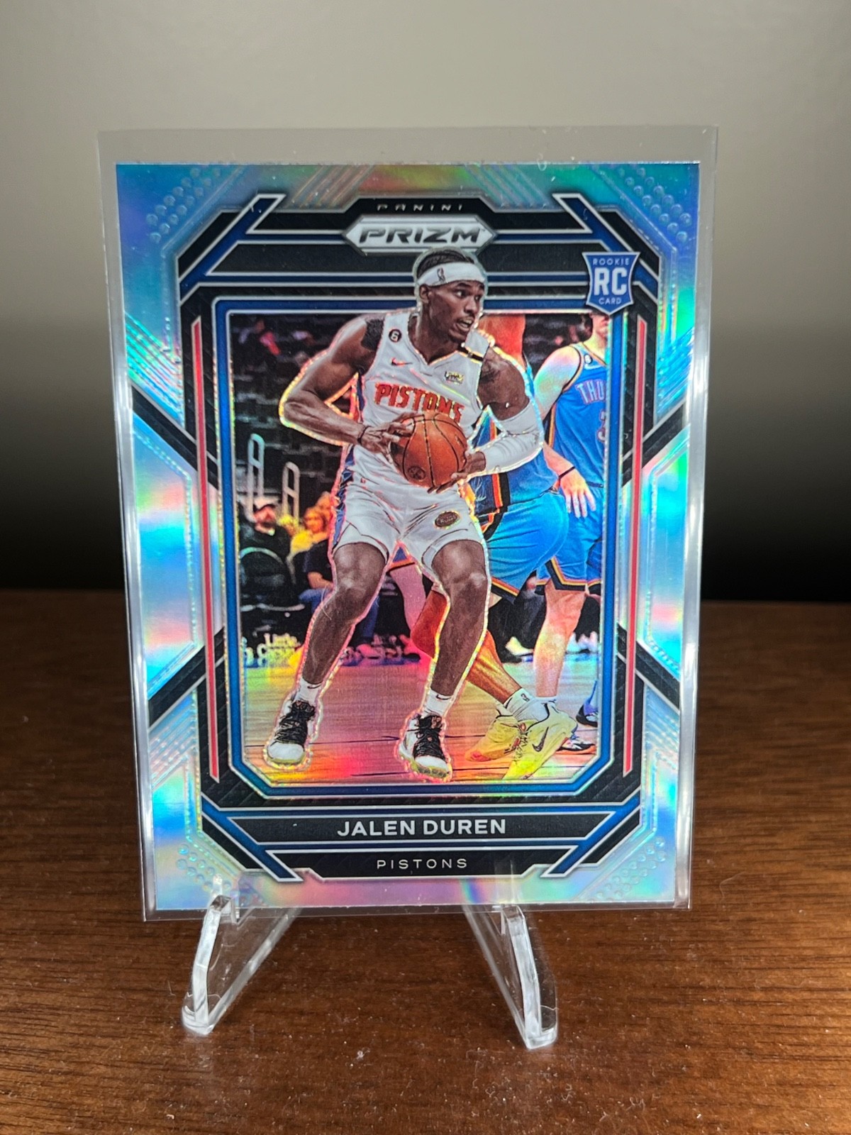 2022-23 Panini Prizm Jalen Duren RC #239 Silver Prizm Refractor Detroit Pistons