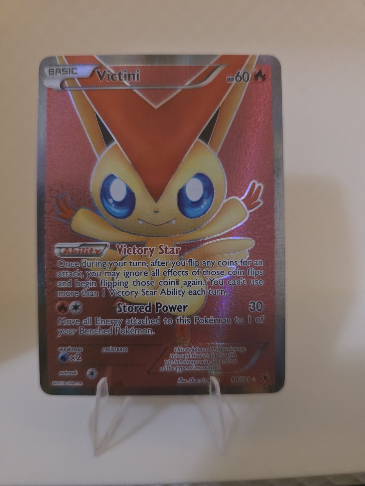 Noble Victories #98/101 Victini (98 Full Art)