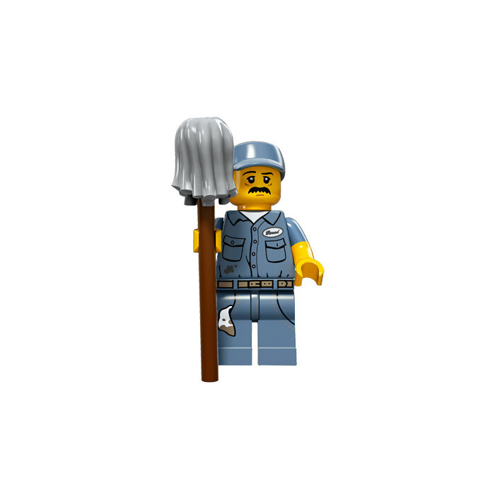 LEGO Series 15 Collectible Minifigures 71011 - Janitor (SEALED)