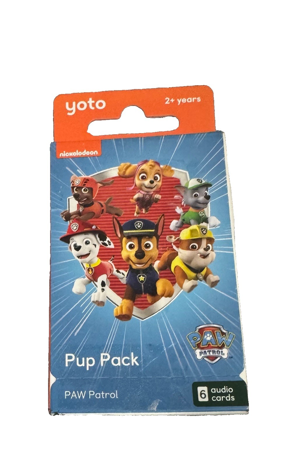 Yoto PAW Patrol Pup Pack Audio Card Collection (6 Card Pack ) Sealed 