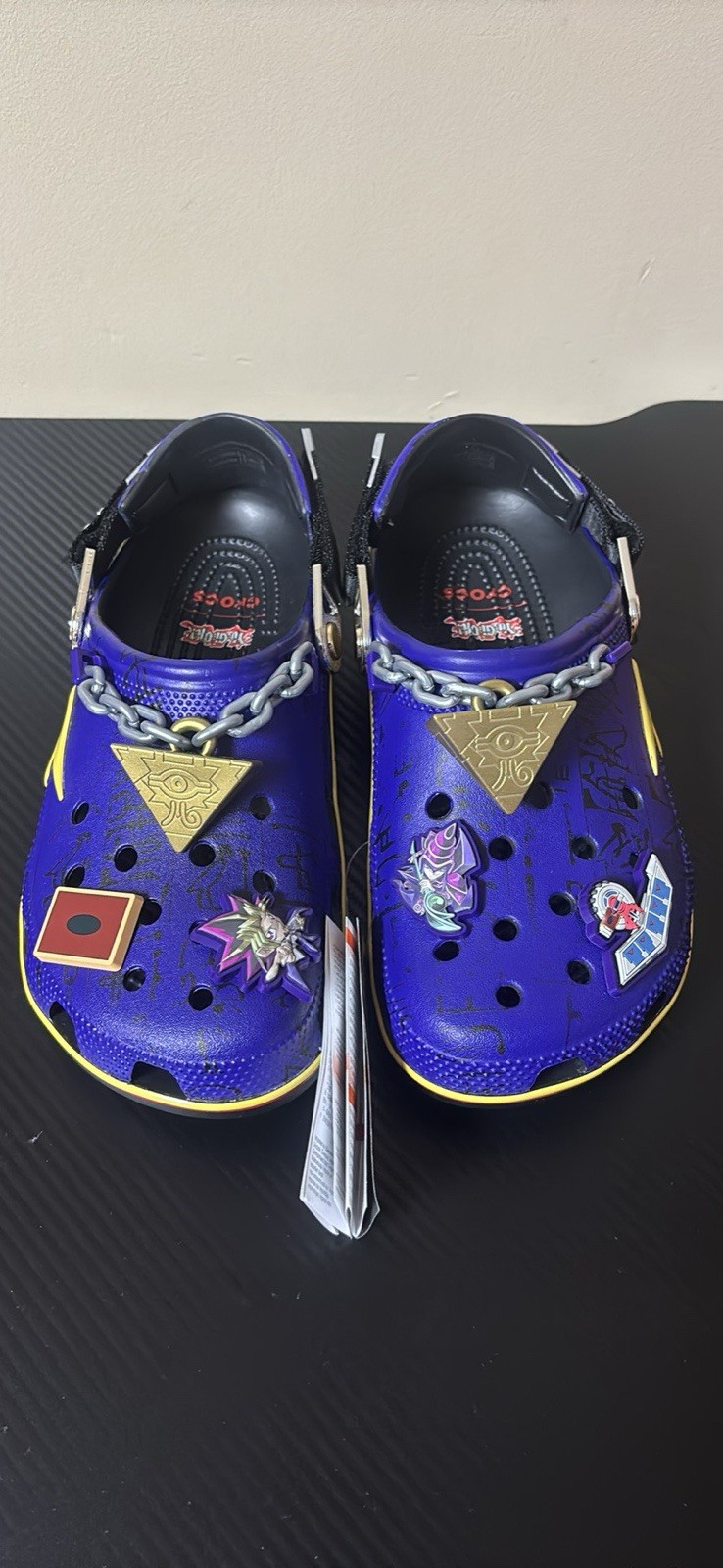 Size 7M Yu-Gi-Oh Duel Monsters x Crocs Yami Yugi Classic Clogs 2026 Brand New