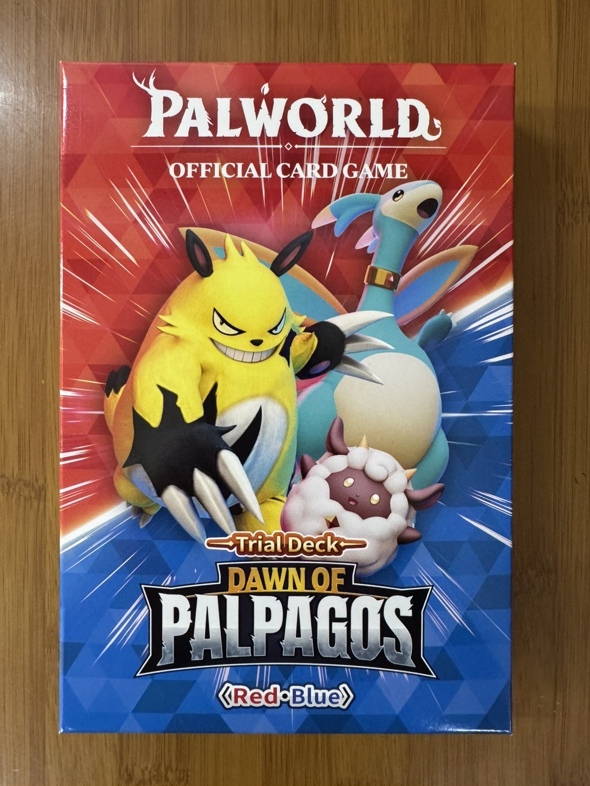 PALWORLD ENGLISH DAWN OF PALPAGOS RED BLUE TRIAL DECK SEALED (60 CARDS) PALWORLD ENGLISH DAWN OF PALPAGOS RED BLUE TRIAL DECK SEALED (60 CARDS)
