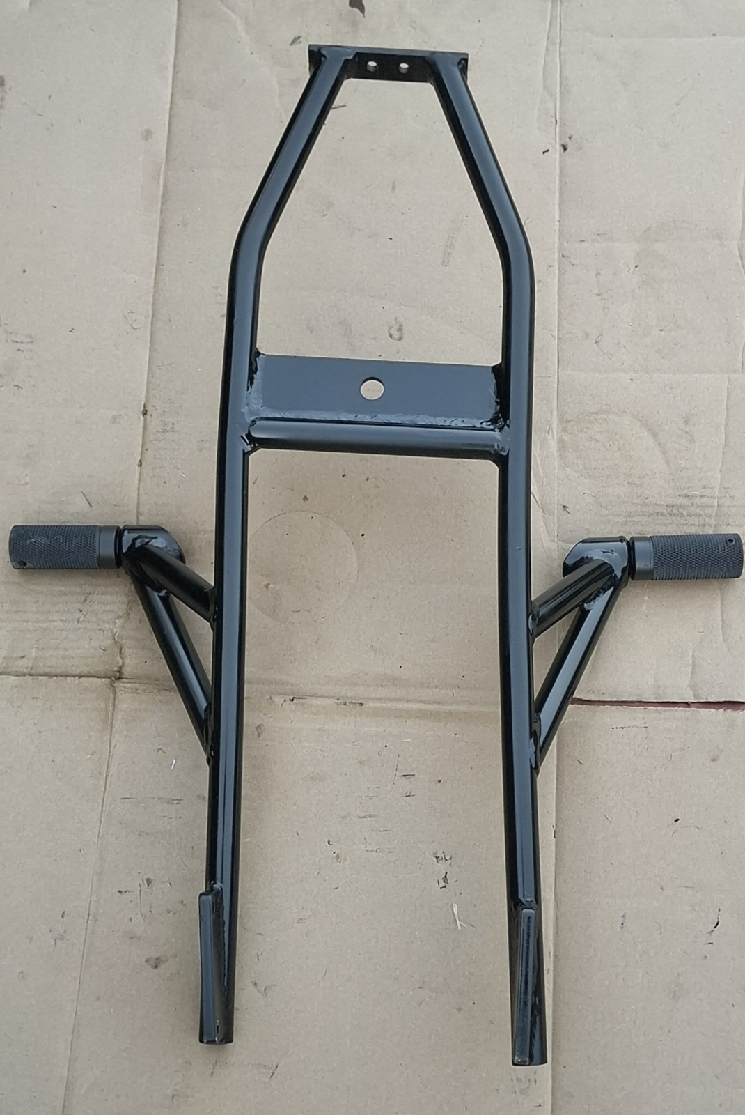 Yamaha MT07 FZ07 12 bar with subcage add Titanium fit 2015-2024 Steel Black Yamaha MT07 FZ07 12 bar with subcage add Titanium fit 2015-2024 Steel Black