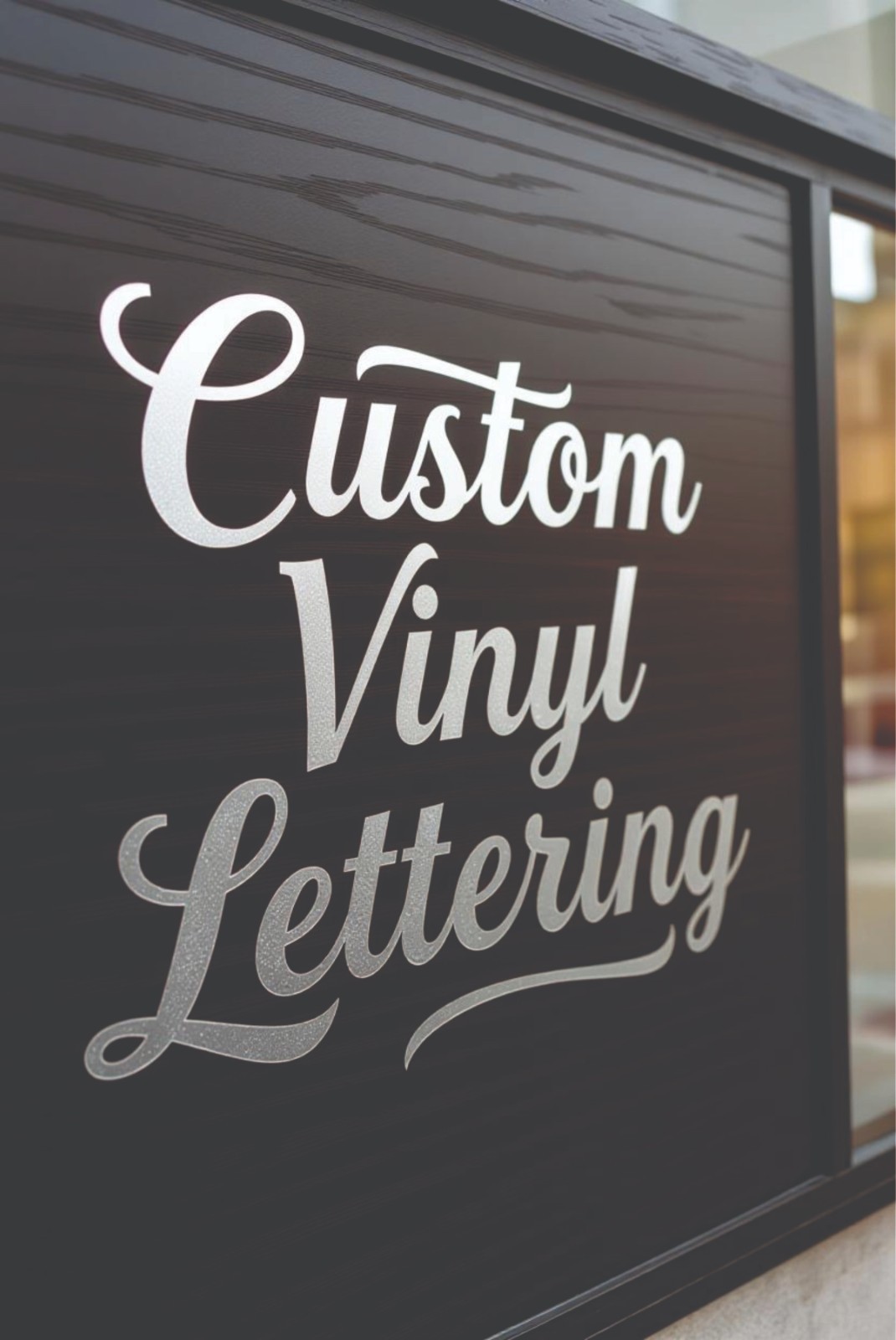 Custom Vinyl Lettering Decal UV Resistant Weatherproof Personalized Car Stickers