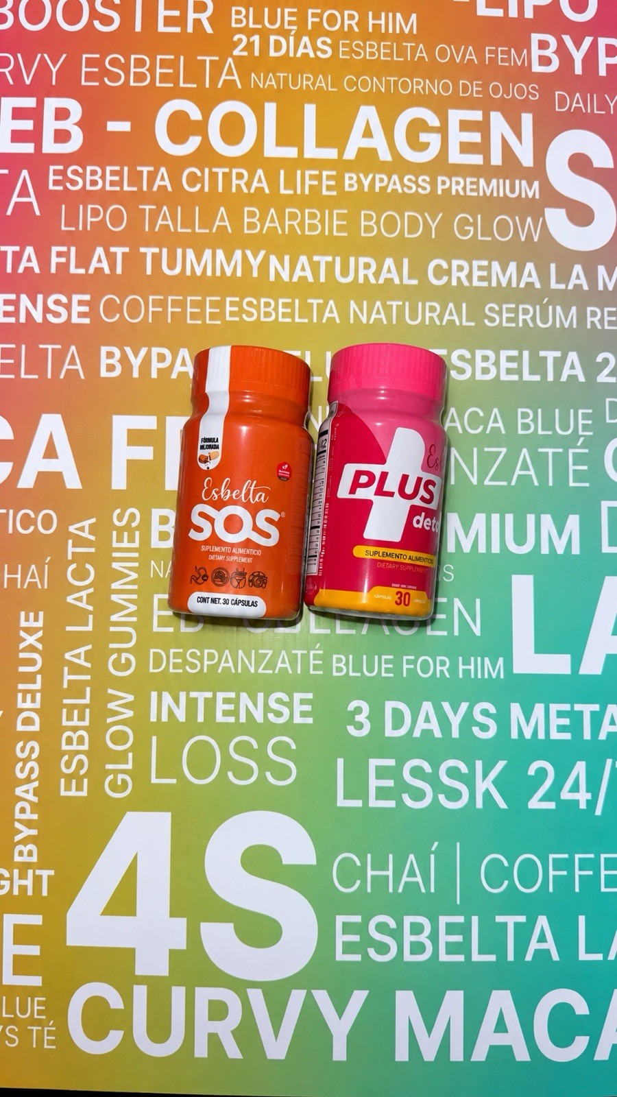 Kit SOS and Esbelta Plus Detox