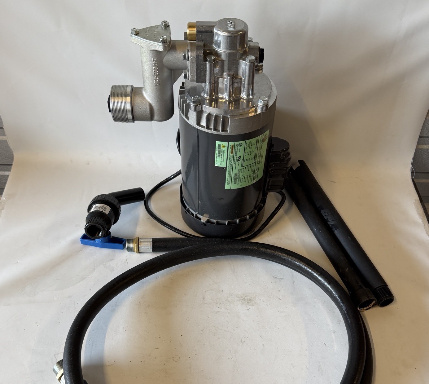 For parts GPI L5132 Electric Oil Transfer Pump 8 GPM 1HP 115V/230V 50 PSI