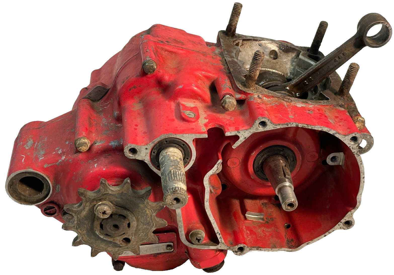 1981 Honda CR125R ELSINORE Bottom End Motor Engine HM KA3 CR 125 1981 Honda CR125R ELSINORE Bottom End Motor Engine HM KA3 CR 125