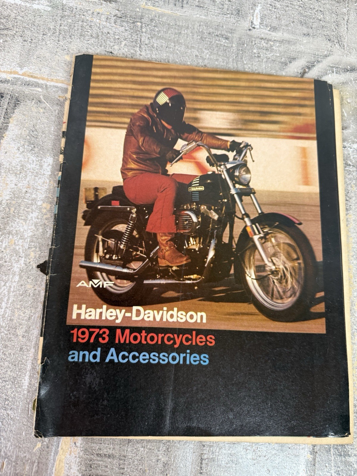Harley- Davidson 1973 Motorcycles And Accessories Harley- Davidson 1973 Motorcycles And Accessories