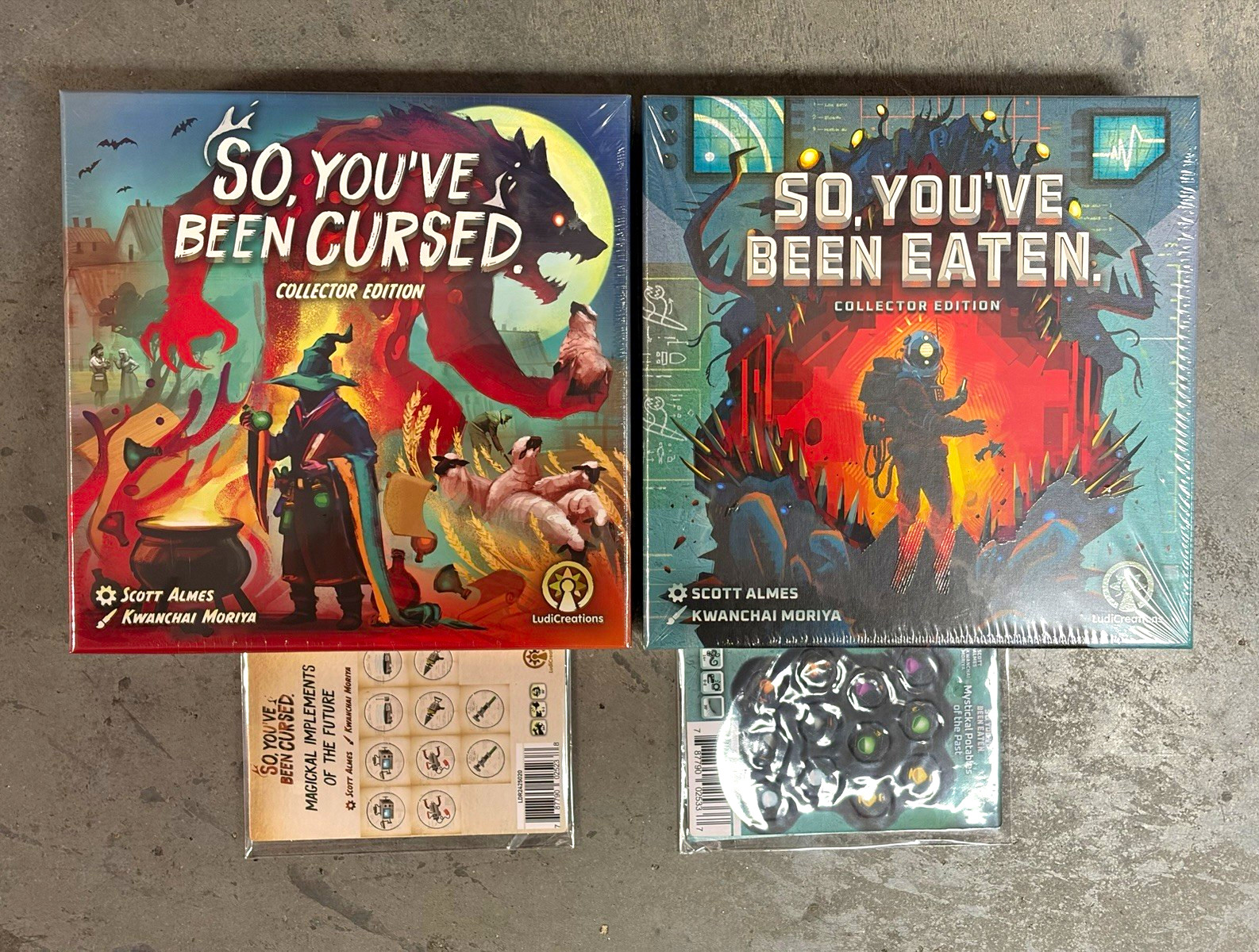 So, You've Been Cursed/So, You've Been Eaten Collector Edition Board Game So, You've Been Cursed/So, You've Been Eaten Collector Edition Board Game