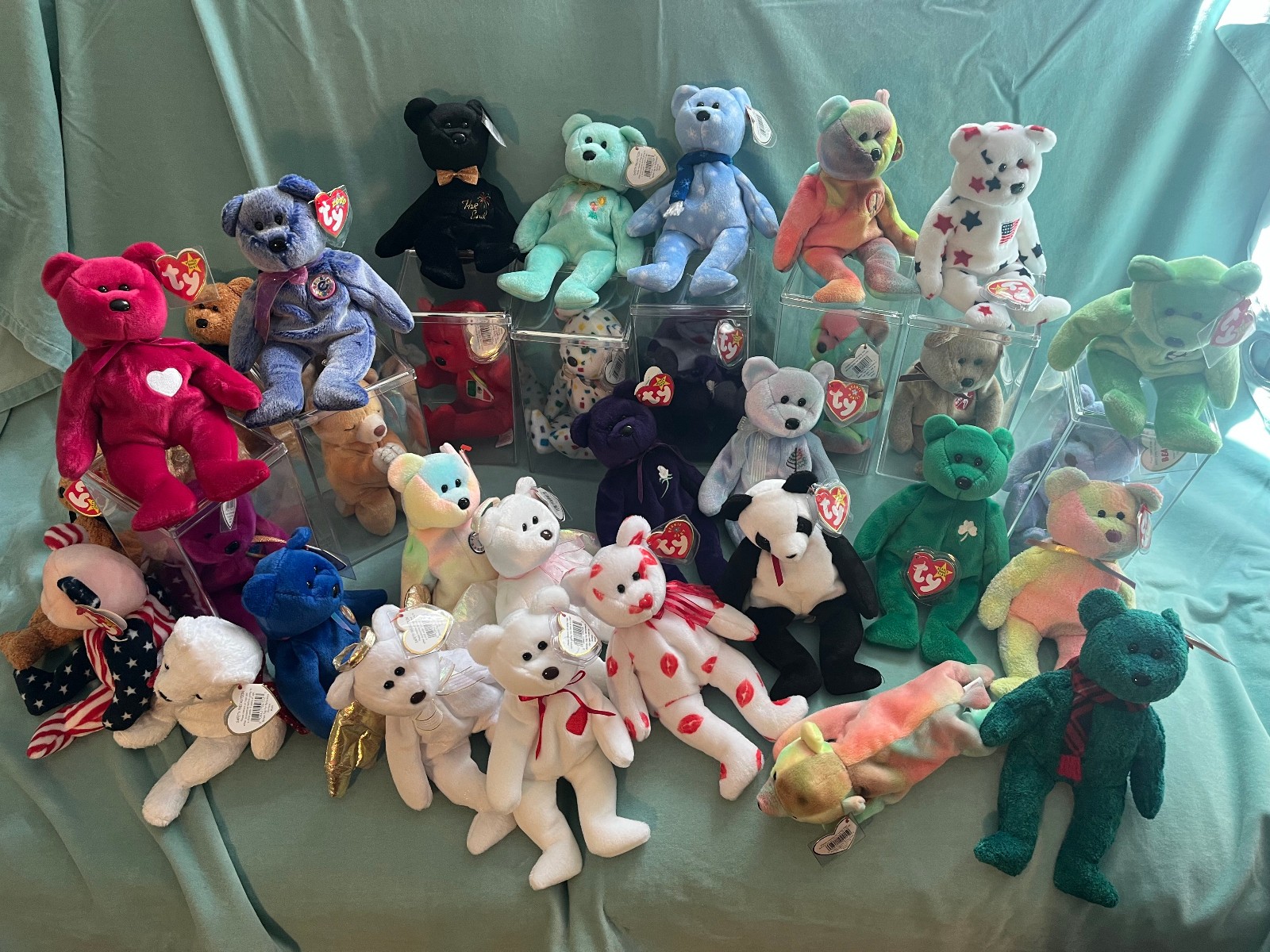 Ty Beanie Babies Huge Rare Collection Ty Beanie Babies Huge Rare Collection
