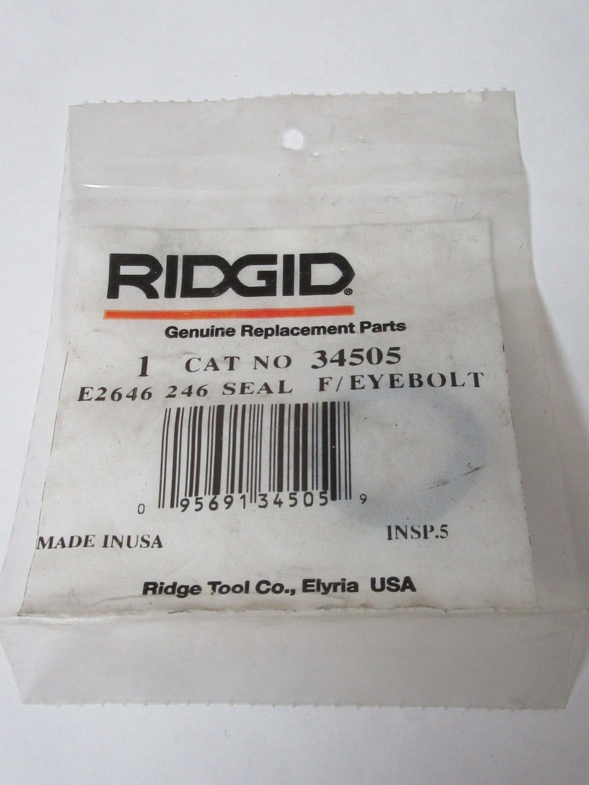 Genuine RIDGID Small Parts, Misc. Parts, Seals, ETC. - NOS -You Choose by MPN Genuine RIDGID Small Parts, Misc. Parts, Seals, ETC. - NOS -You Choose by MPN
