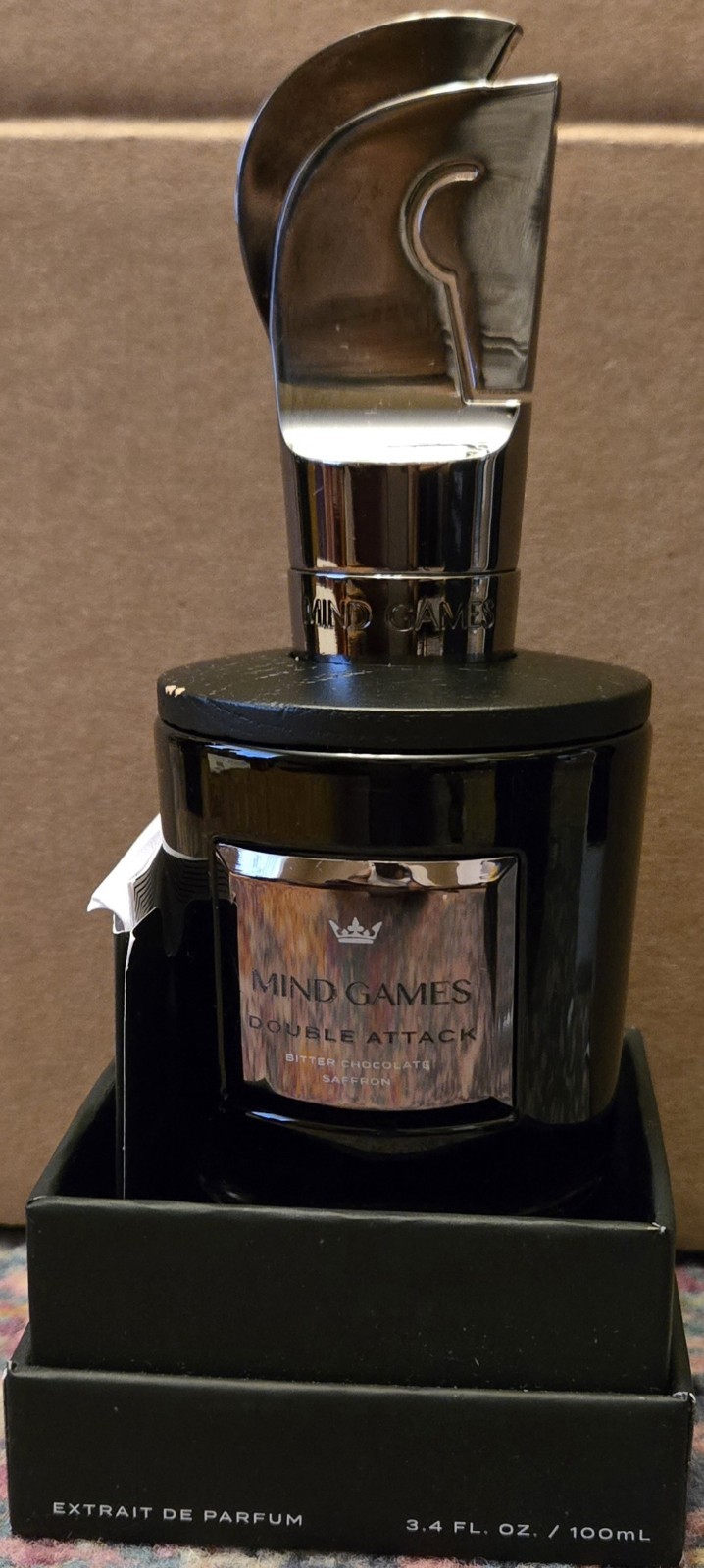 Mind Games Double Attack by Mind Games Extrait De Parfum Spray (Unisex) 3.4 oz Mind Games Double Attack by Mind Games Extrait De Parfum Spray (Unisex) 3.4 oz