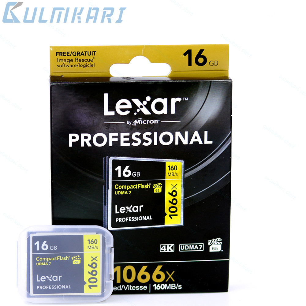 New Lexar 16/32/64/128GB 1066X Compact Flash CF Memory Card UDMA7 For Camera