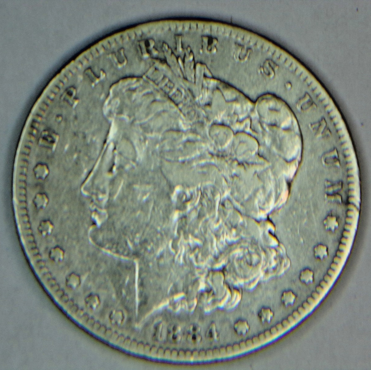 1884‑S Vintage Liberty Head SF Mint 90% Silver Morgan Dollar 1884‑S Vintage Liberty Head SF Mint 90% Silver Morgan Dollar