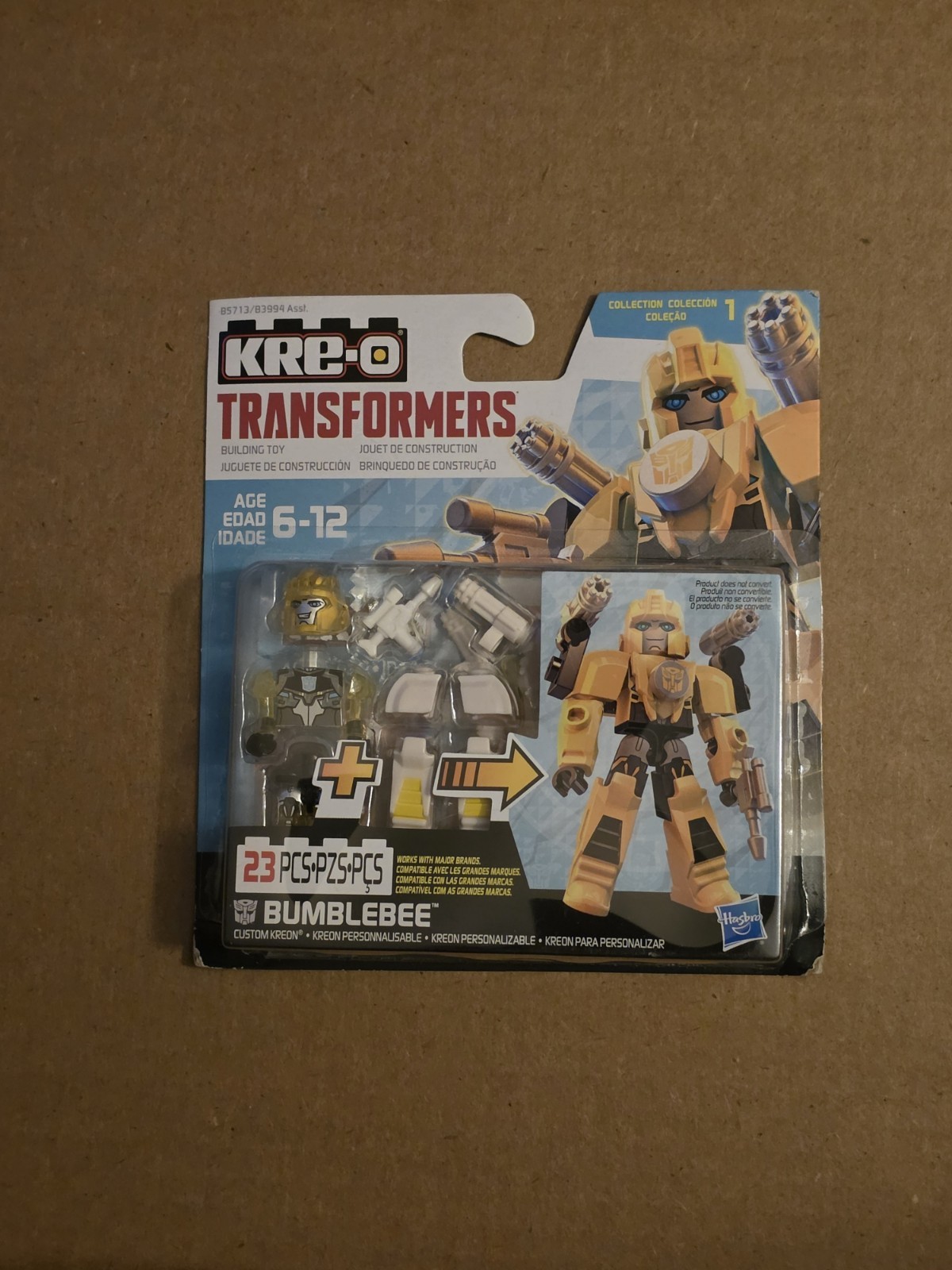 KRE-O Transformers Bumblebee + Sideswipe Custom Kreon + Brick Box Lot New Sealed KRE-O Transformers Bumblebee + Sideswipe Custom Kreon + Brick Box Lot New Sealed