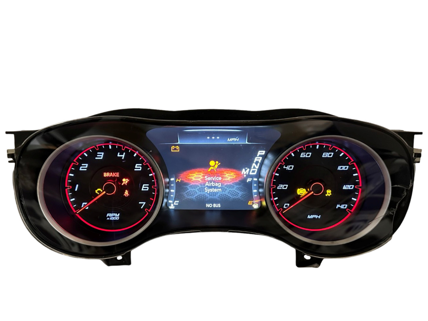 2016 Dodge Charger Speedometer Instrument Cluster 101,480 Miles LENS BROKEN