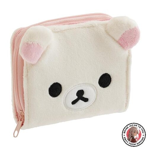 San-X Rilakkuma Plush Wallet Korilakkuma WL38002 H110 x W120 x D35mm