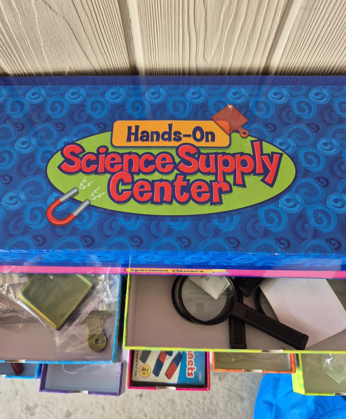 Lakeshore Educational Hands-on Science Supply Center/Never Used. Great Condition