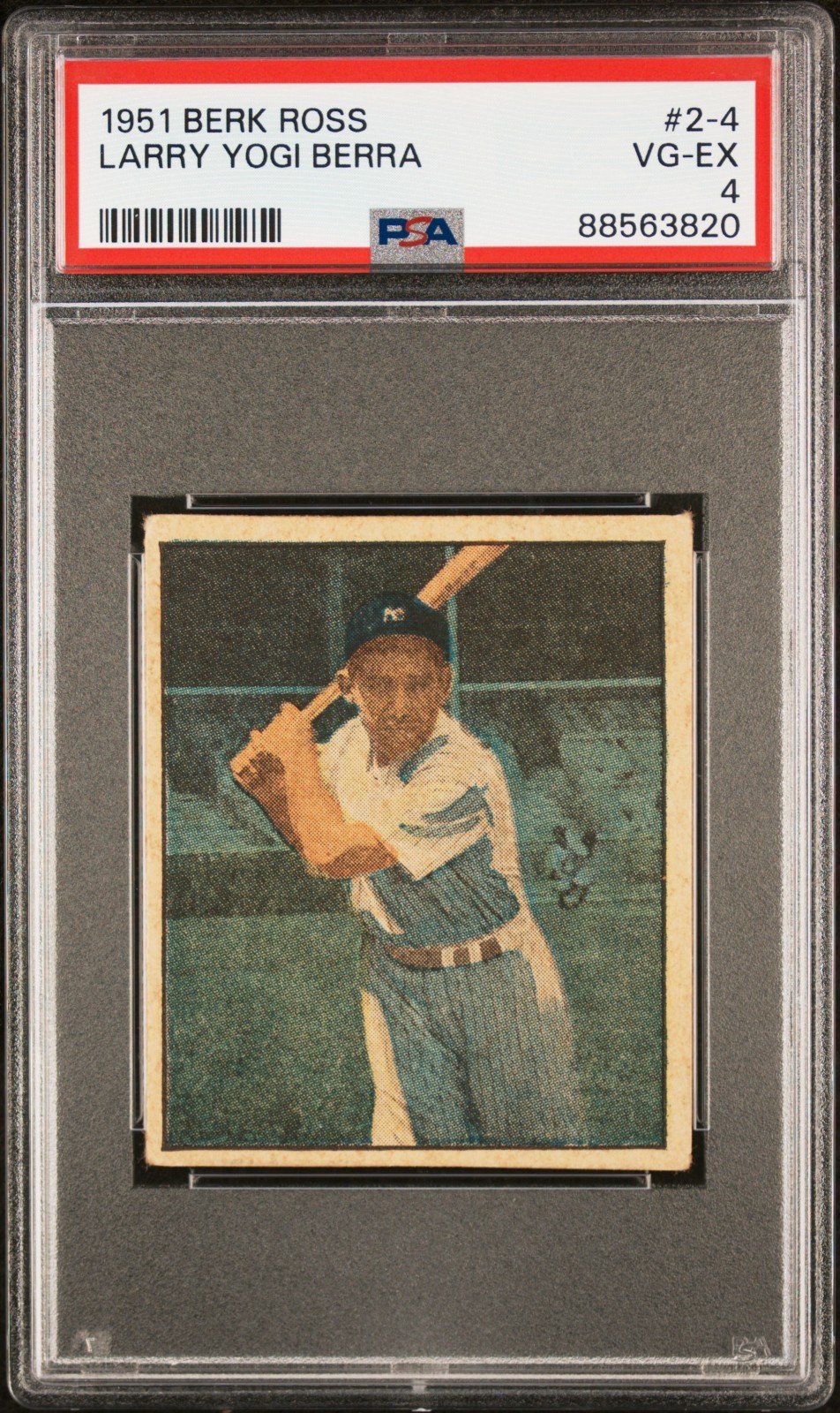 1951 BERK ROSS YOGI BERRA  #2-4  PSA 4 (NEW LABEL)