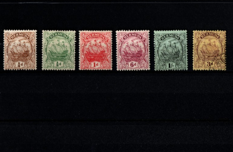 Bermuda KGV SG 44/45/46/50/51 Mint (MM/LMM) & SG49 Used Cat £50+