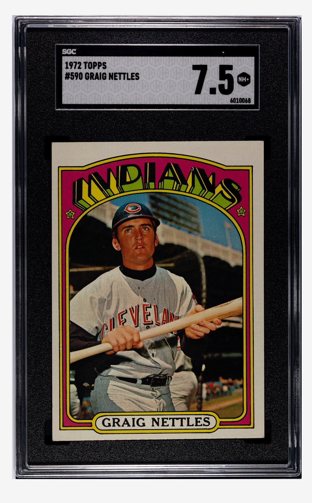 1972 Topps #590 Graig Nettles SGC 7.5 NM+