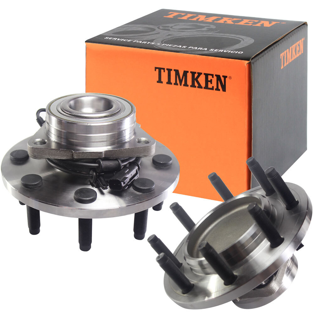 Pair TIMKEN Front Wheel Bearing Hub for 2006-2008 RAM 1500 2500 3500 Pickup LA