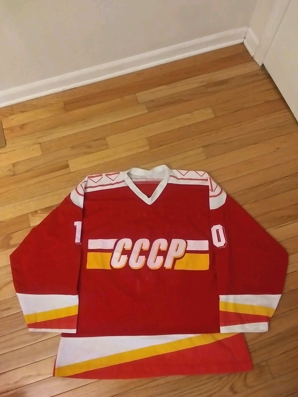 Viktor Belyakov CCCP Soviet Union Vintage 1988/89 Men\'s Hockey Jersey NEW Size M Viktor Belyakov CCCP Soviet Union Vintage 1988/89 Men\'s Hockey Jersey NEW Size M