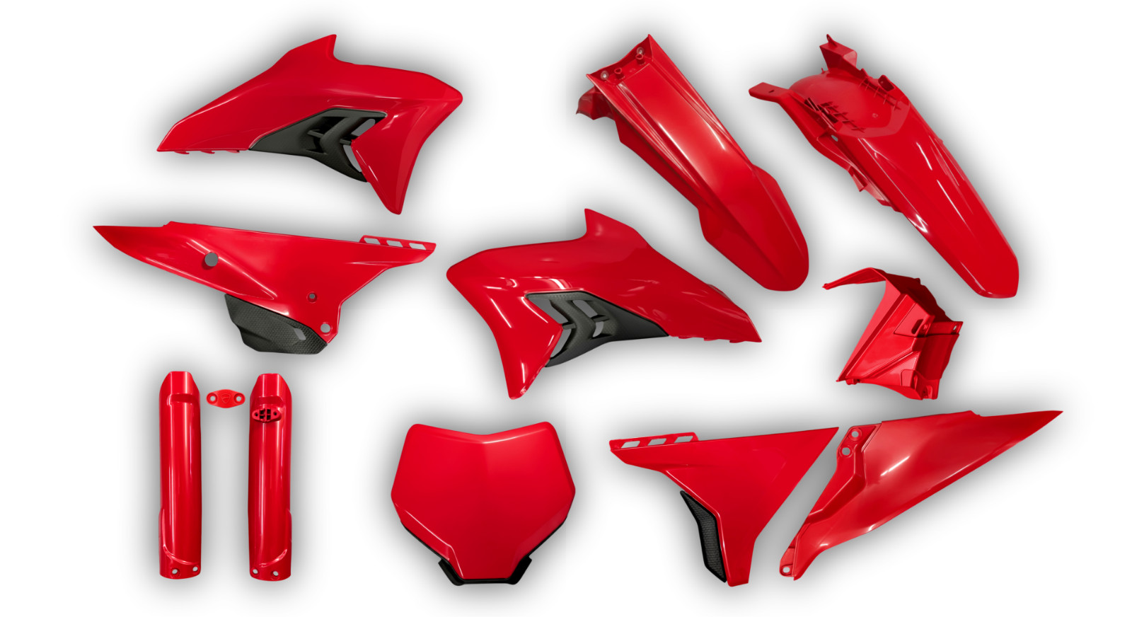 Ducati Desmo 450 250 MX Original Ducati Plastics kit + Fork guards