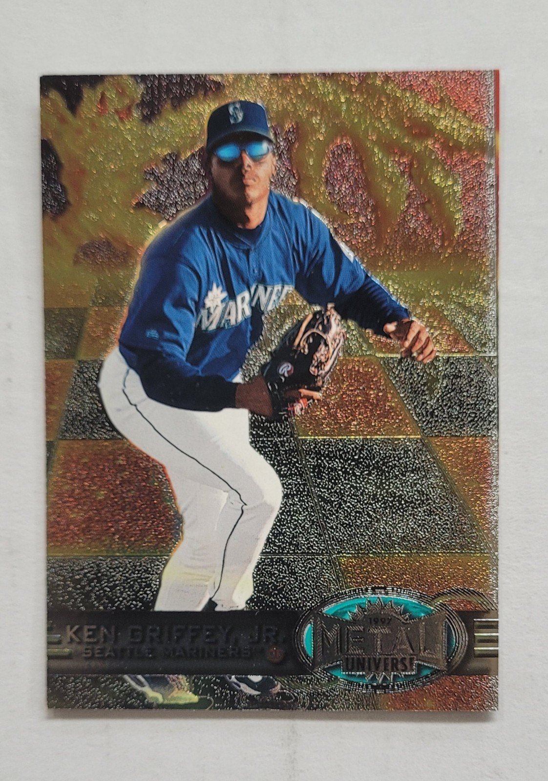 1997 Fleer Metal KEN GRIFFEY JR HOT HOFer Mariners/Reds