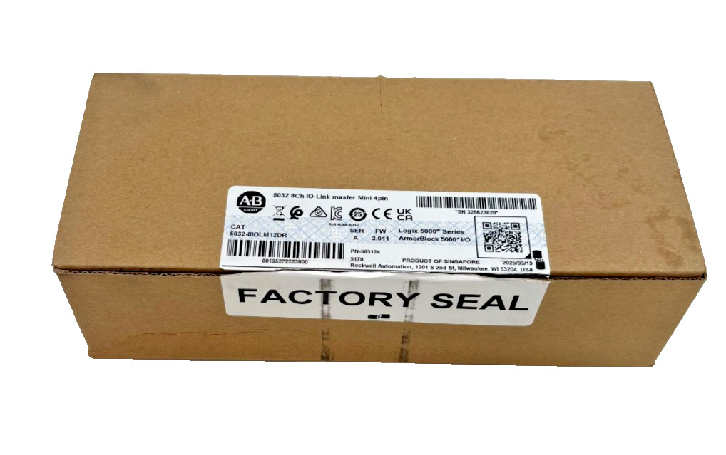 Allen Bradley 5032-8IOLM12DR - 5032 8ch IO-Link Master Mini 4pin - NEW