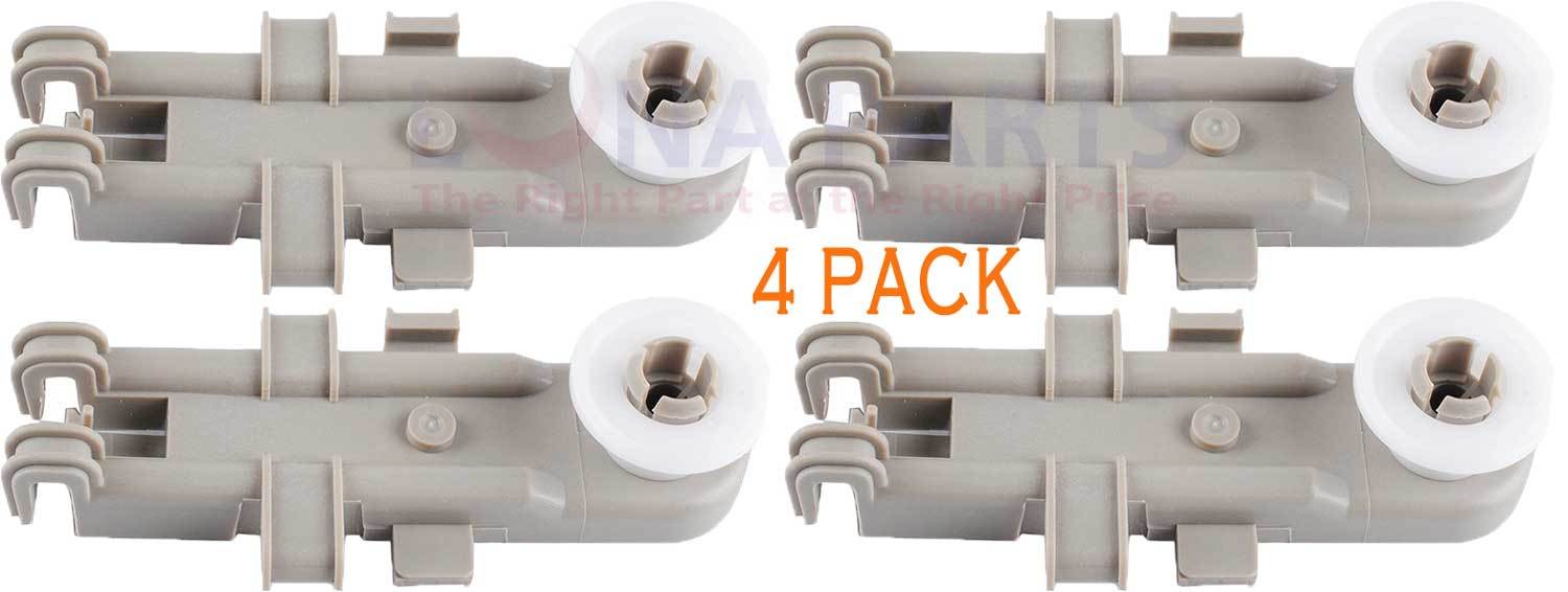 (4 Pack ) 8268743 Dishwasher Upper Rack Wheel WP8268743, AP6012252, PS11745459