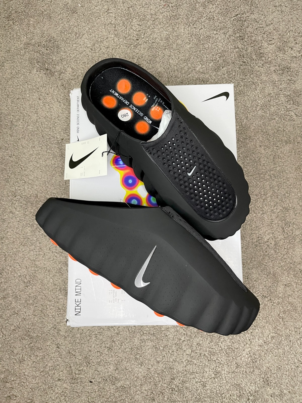 Nike Mind 001 Black Chrome HQ4307-001 (SHIP FAST) Nike Mind 001 Black Chrome HQ4307-001 (SHIP FAST)