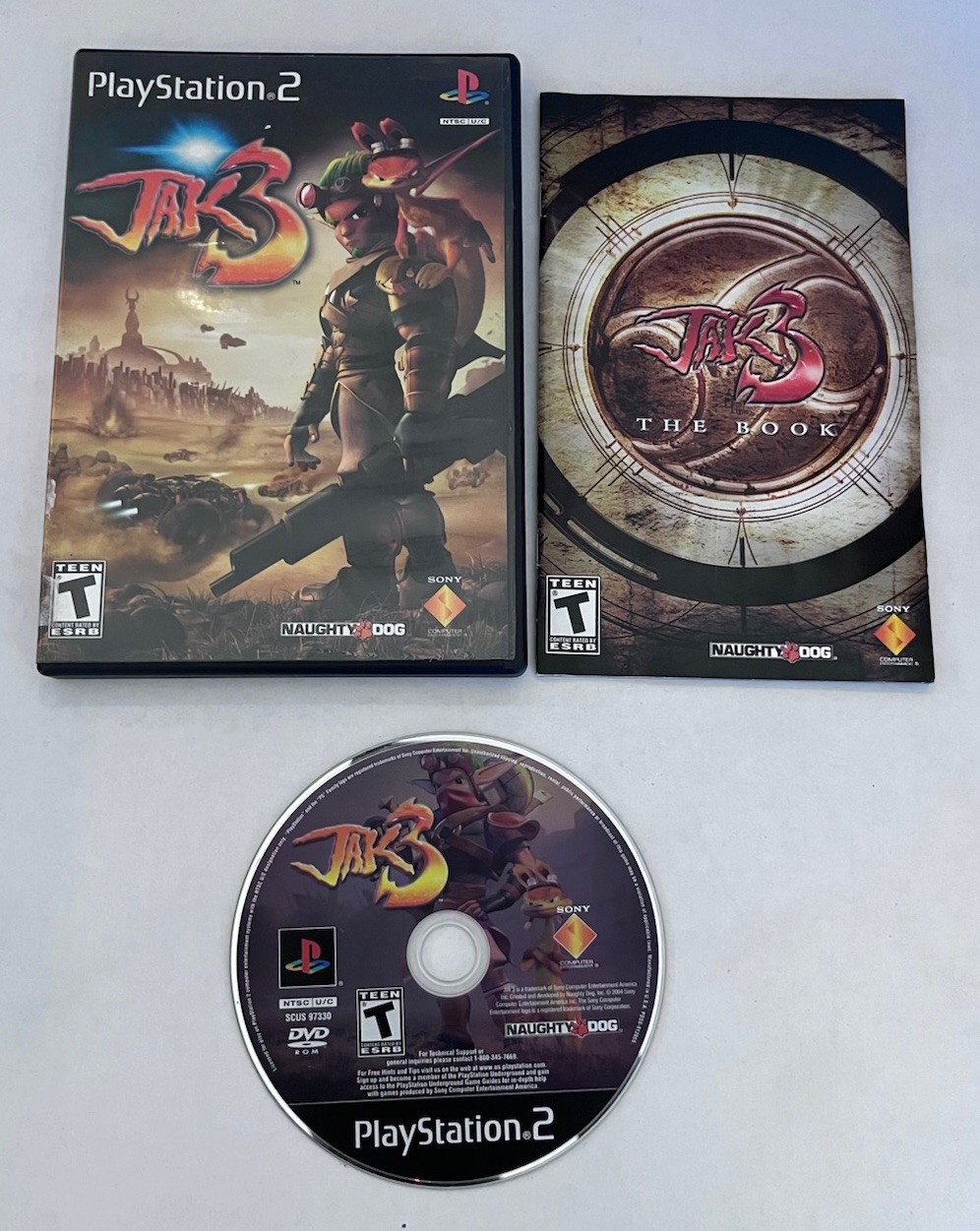 Jak 3 (Sony PlayStation 2, PS2, 2004) Black Label Complete CIB